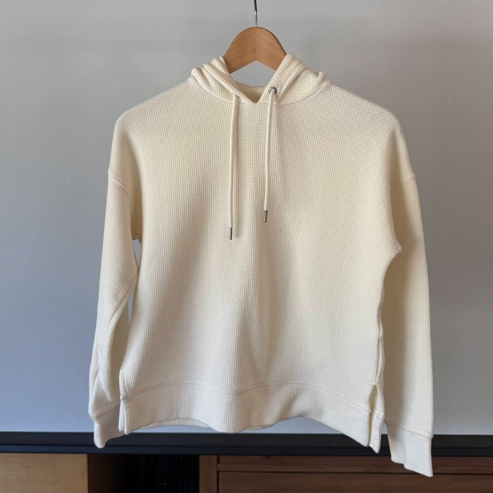 COS Waffle Knit Hoodie Sweater